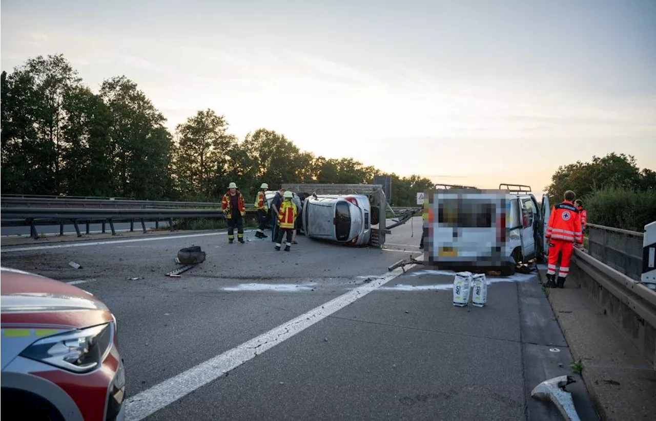 Nach Unfall auf der A3 bei Neumarkt: Autobahn in Fahrtrichtung Nürnberg gesperrt