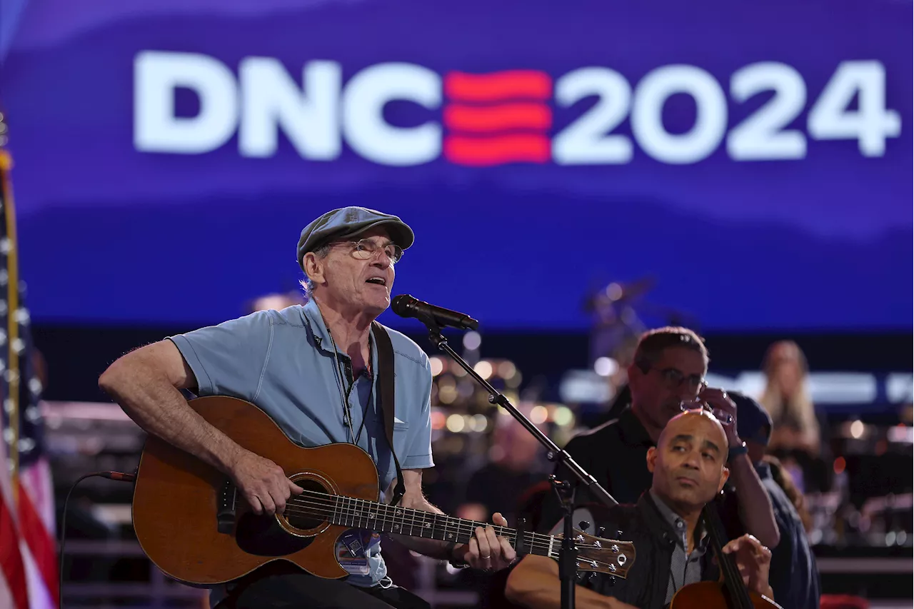 James Taylor, Jason Isbell: Here's who's performing at the DNC Monday