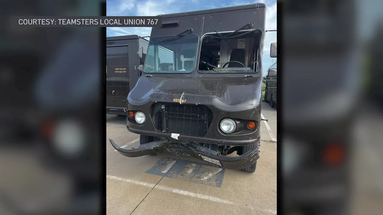 Heat exhaustion leads to unconscious UPS driver crashing in North Texas, labor union alleges