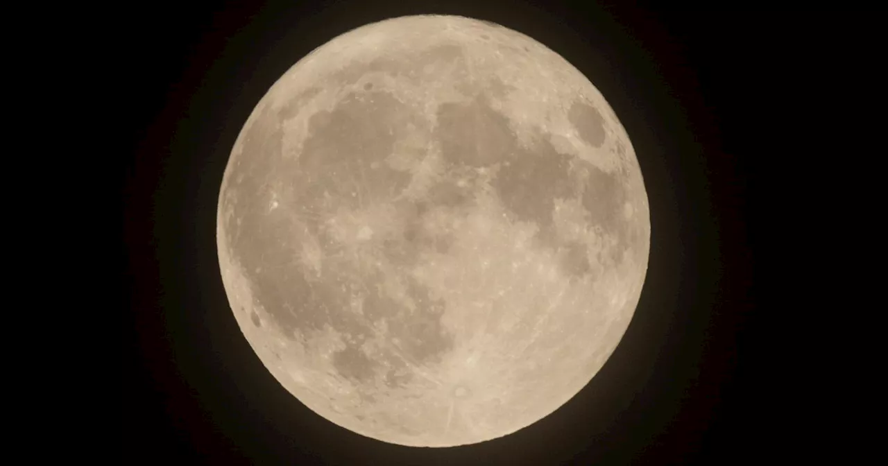 Monday's sky offers a blue moon and a supermoon in one fairly rare occurrence