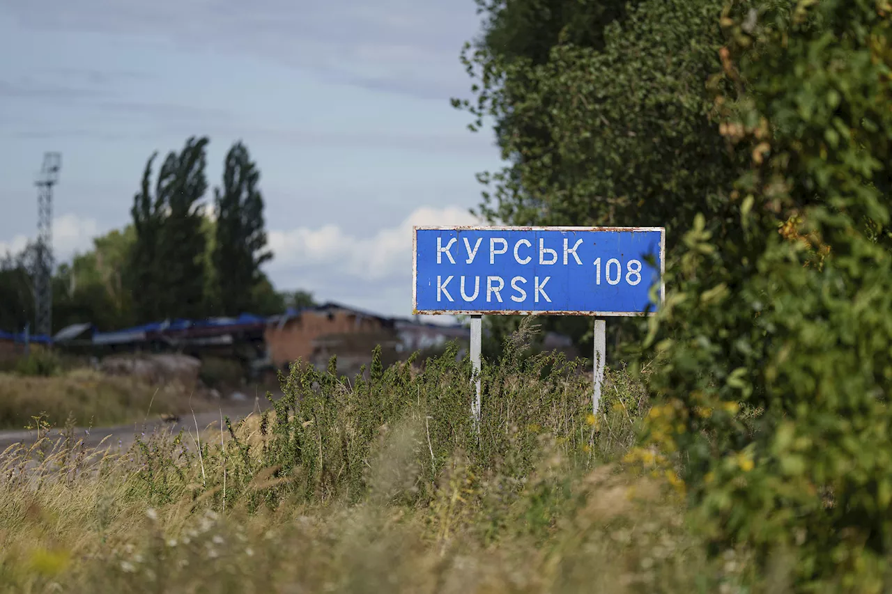 Kursk Map Shows Swathes of Kursk Under Threat of Kyiv's Advances