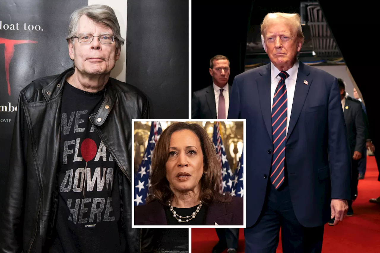 Stephen King's Trump, Harris Remark Goes Viral—'Tell Me That Isn't True'