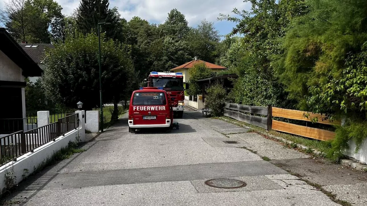 Brandeinsatz nach Kurzschluss bei PV-Anlage in Tullnerbach