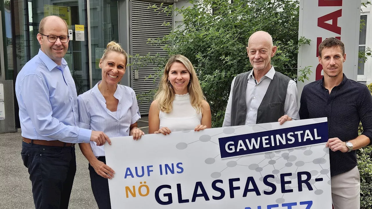 Gaweinstal forciert den Ausbau von Glasfaser