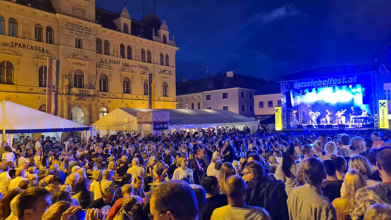 Zwiebelfest in Laa: Ein Best-of des Megaevents