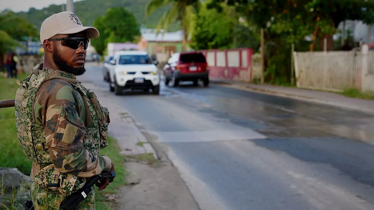 Verkiezingen Sint-Maarten: politie en militairen domineren de straten van Philipsburg