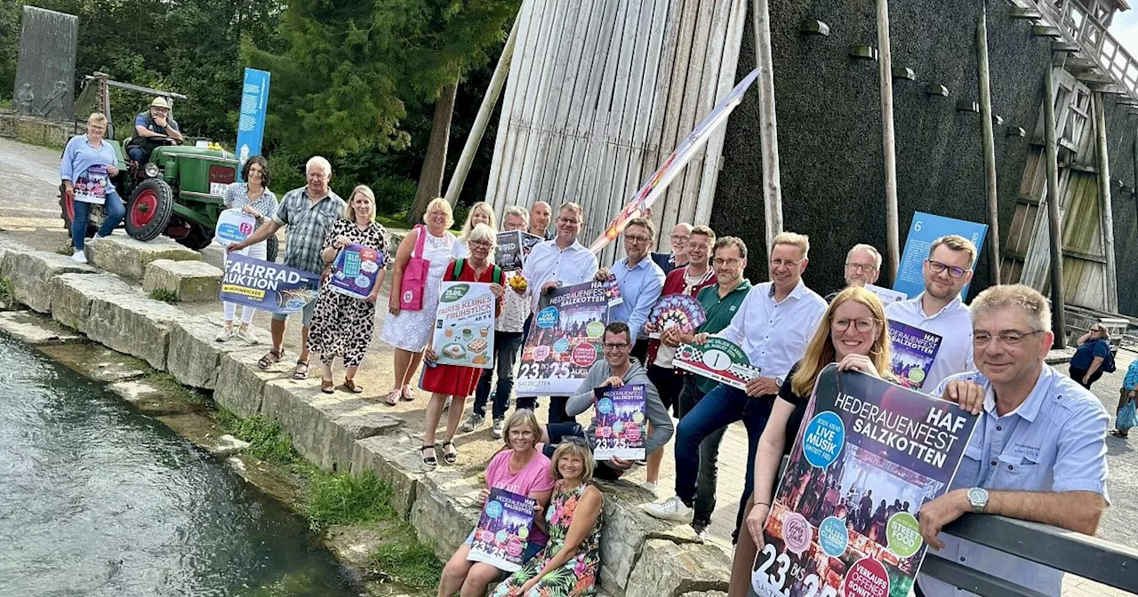 Salzkotten bietet beim Hederauenfest wieder drei Tage volles Programm