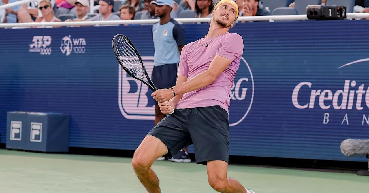 Trotz Niederlage: Zverev bereit für die US Open