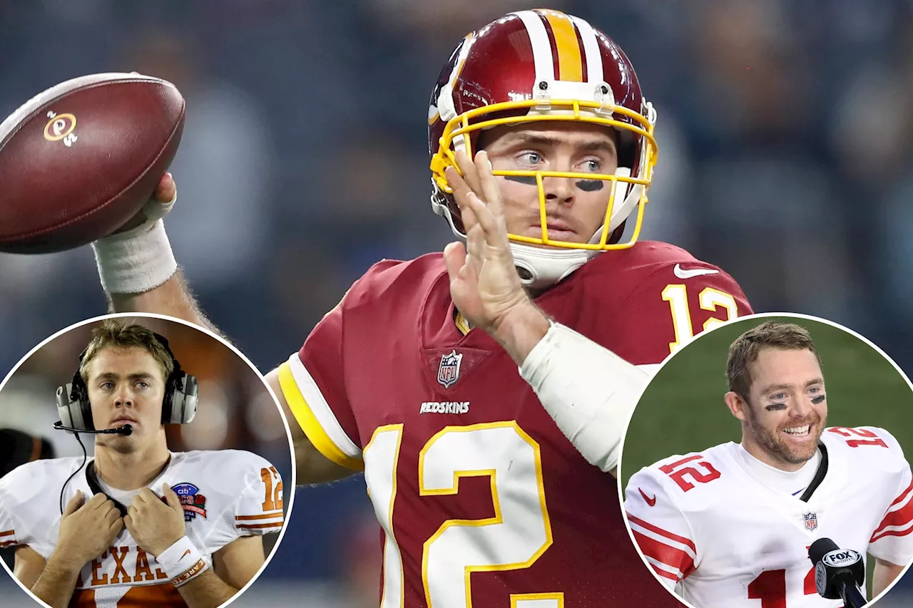 Journeyman QB Colt McCoy retiring after 14 years and joining NBC Sports as college football analyst