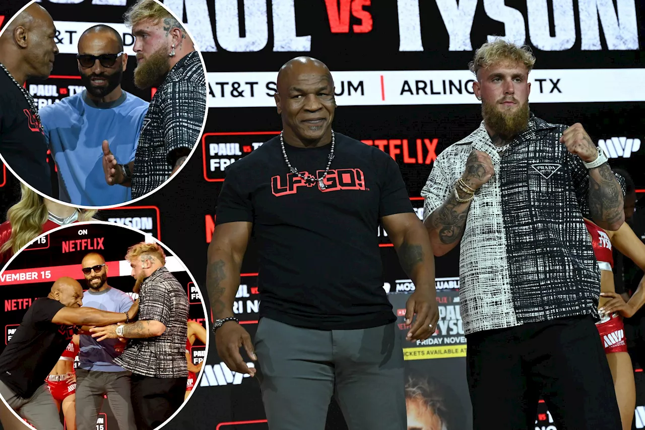 Mike Tyson-Jake Paul fight circus continues at Fanatics Fest with long-awaited bout 'happening'