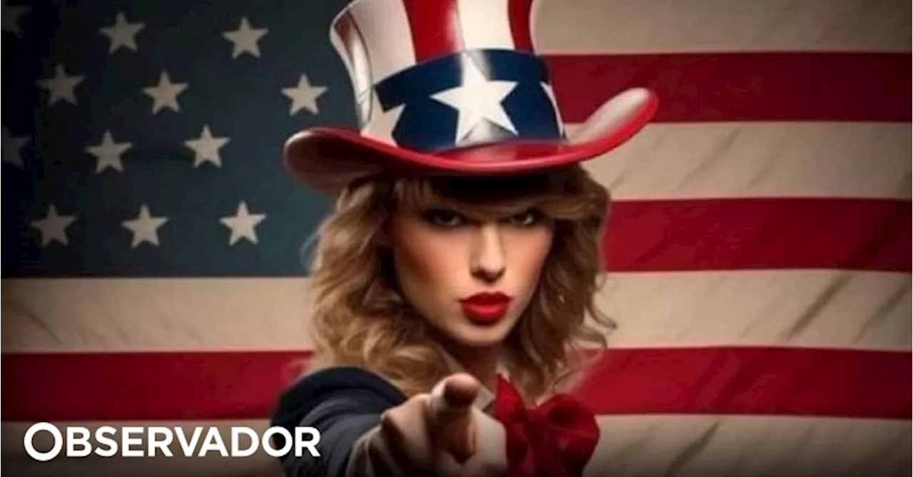 Donald Trump partilha fotos geradas por Inteligência Artificial 'aceitando' apoio de Taylor Swift