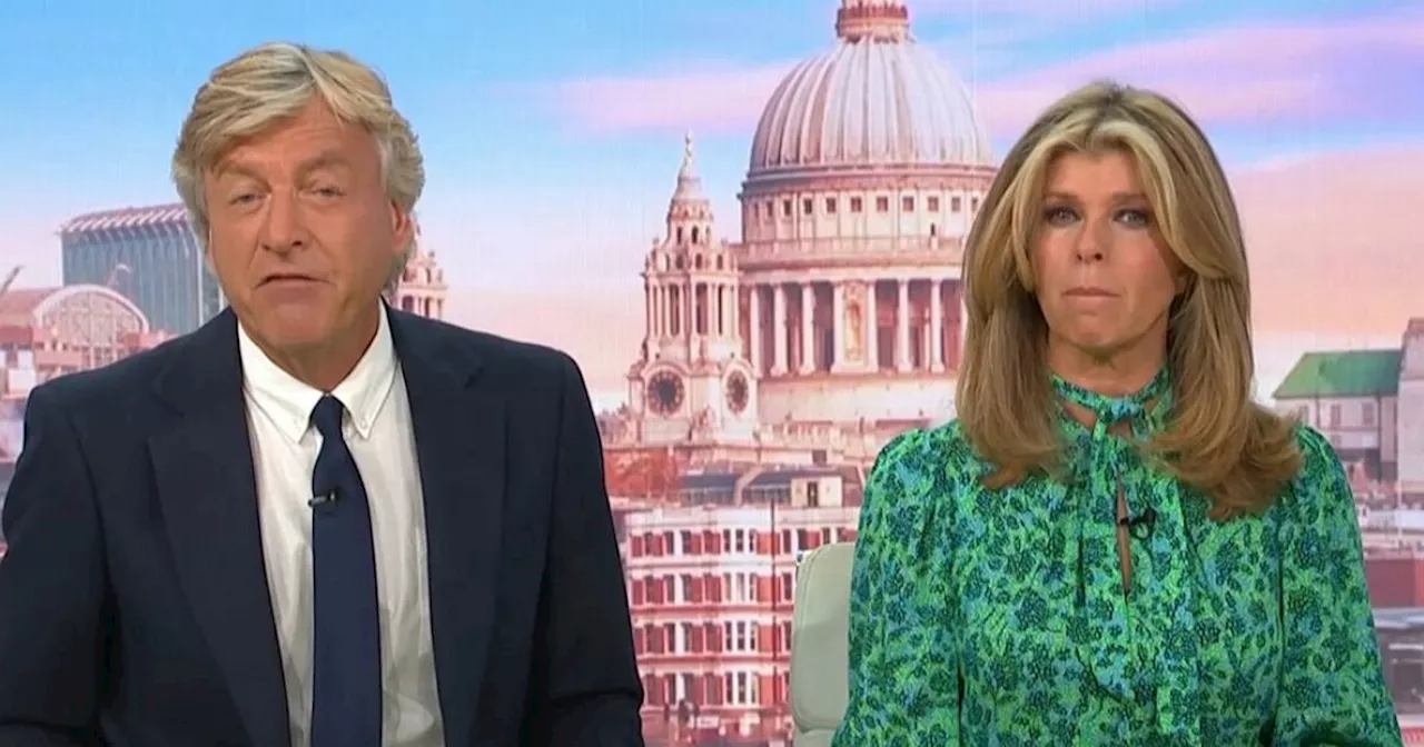 GMB's Richard Madeley forced to apologise during interview with Corrie star