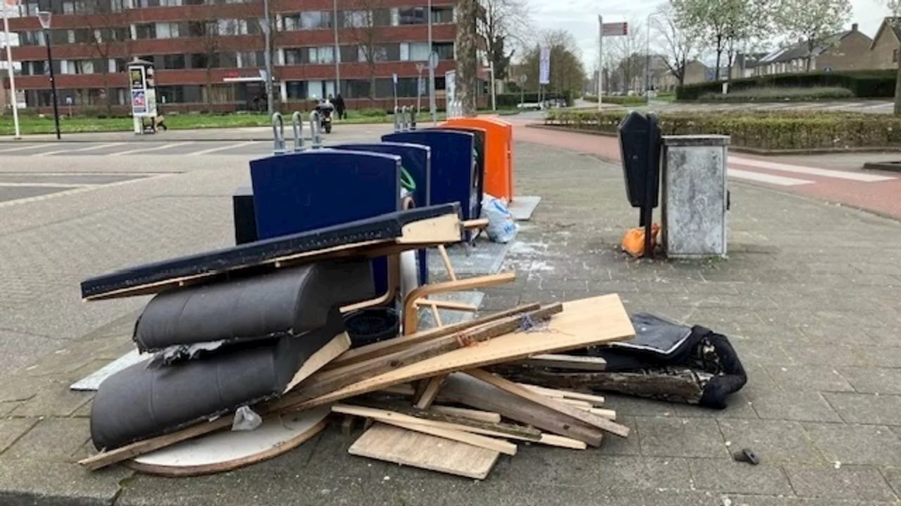 Actie tegen gedumpt grof afval in stad: 'Het is een zootje!'