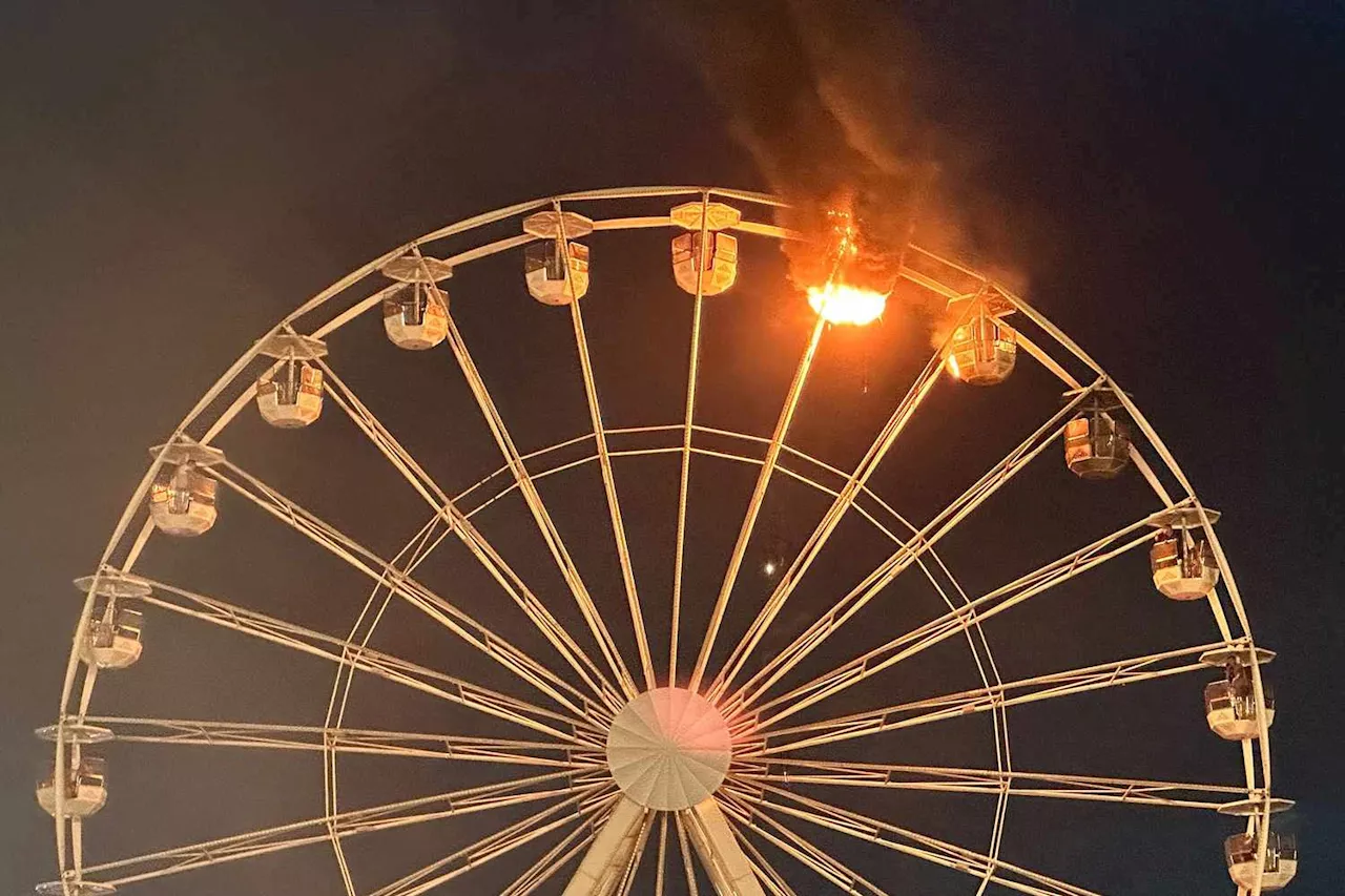 65 People Injured After Ferris Wheel Gondola Bursts Into Flame at Music Festival