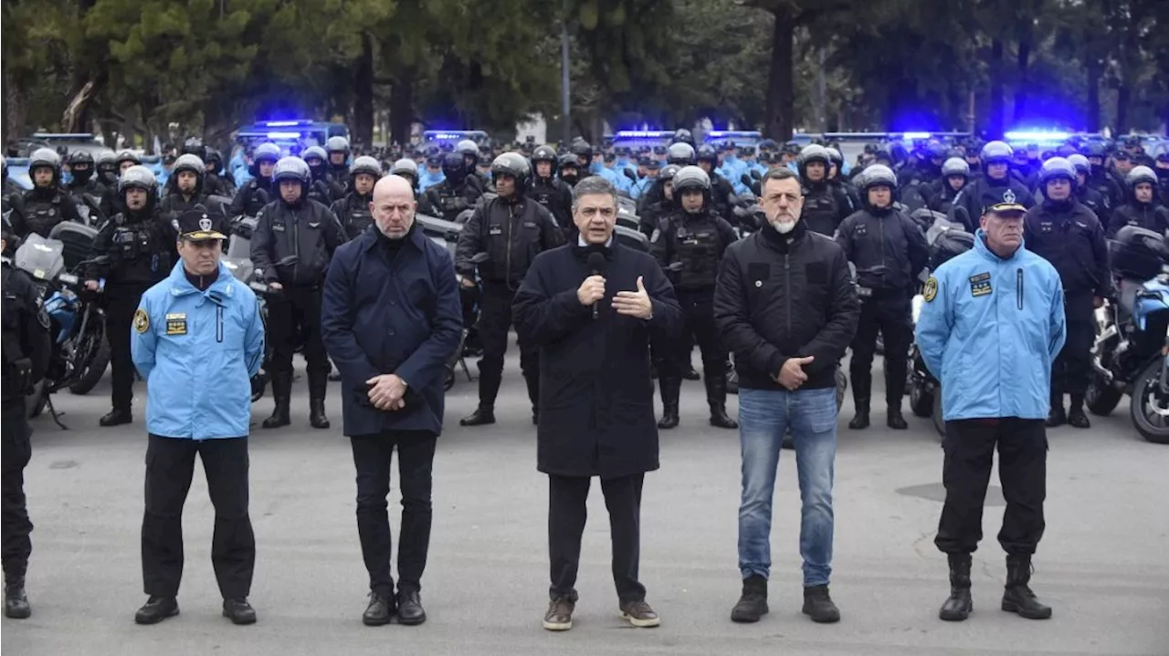 Con críticas a Kicillof, Jorge Macri anunció un refuerzo de la seguridad en las calles porteñas