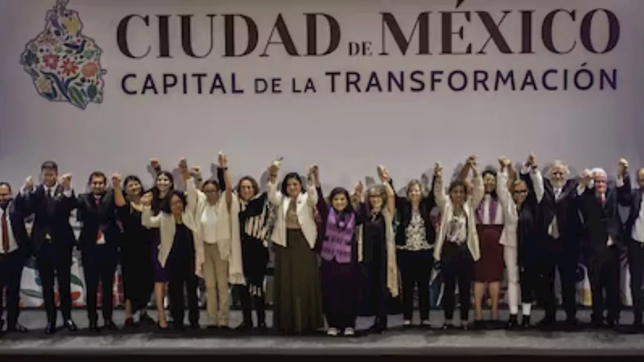 Clara Brugada presenta a las y los integrantes de su Gabinete para CDMX