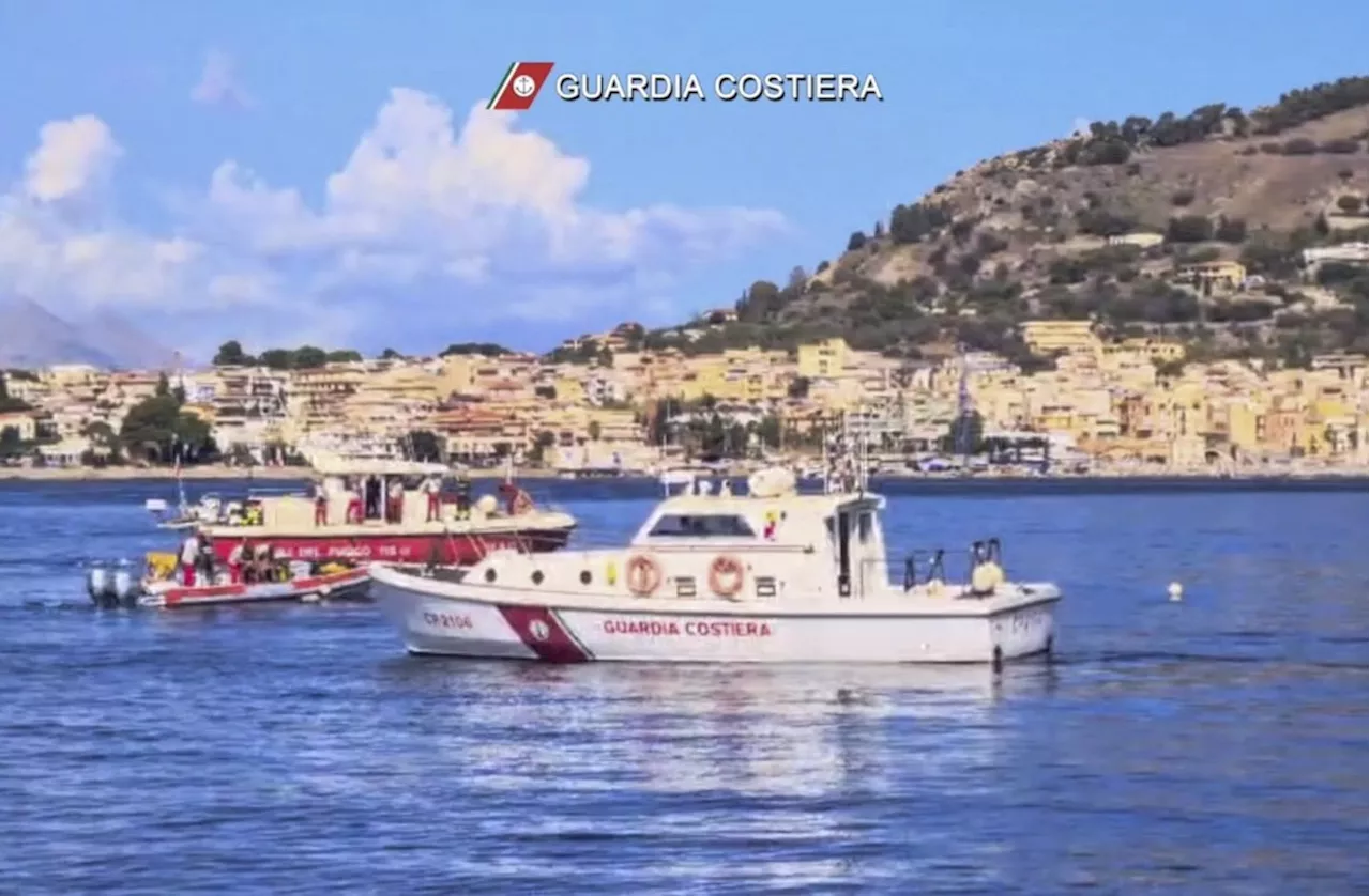 1 dead and 6 missing after luxury superyacht sinks in storm off Sicily