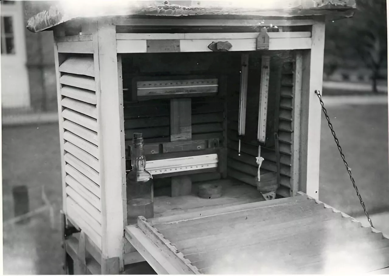 Victorian technology for measuring the weather is still remarkably accurate