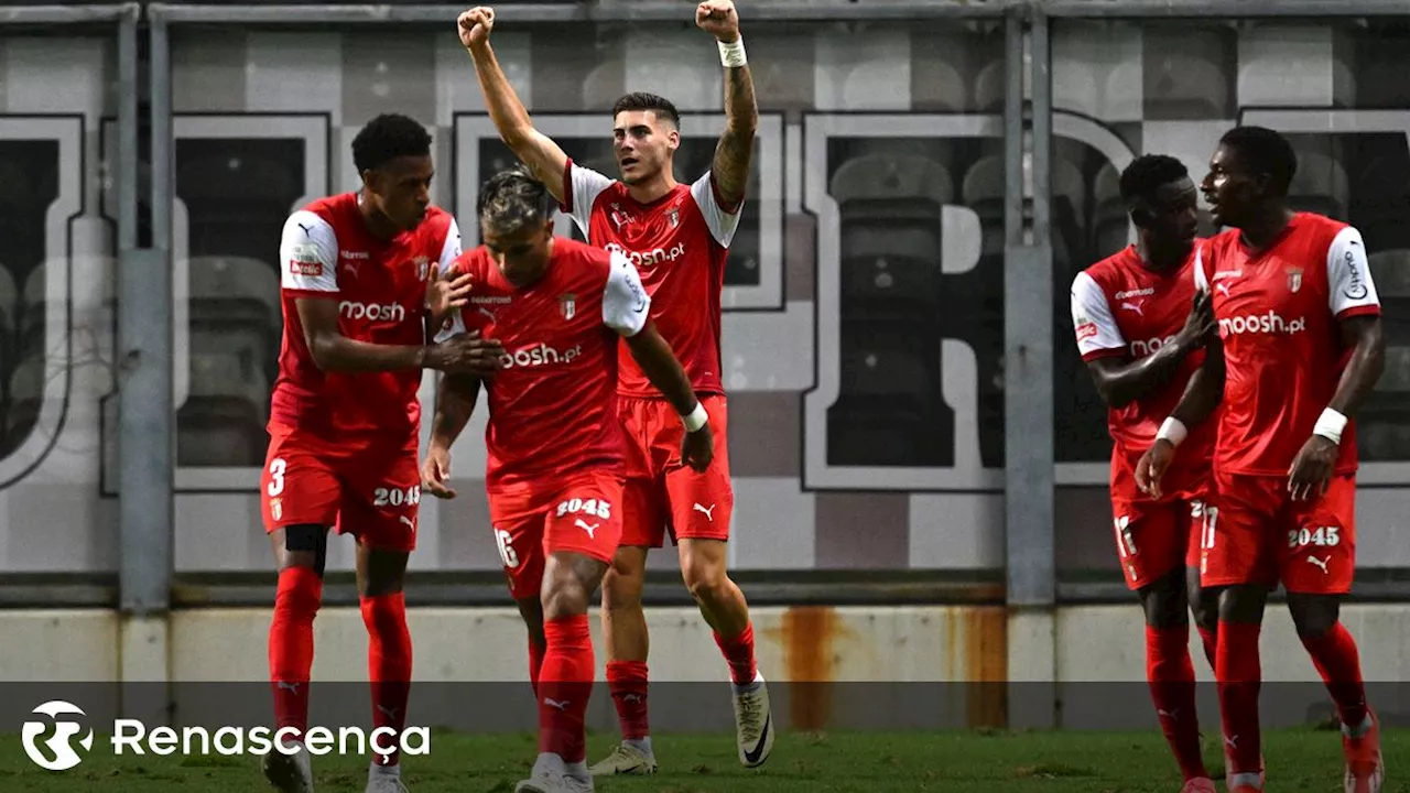 Um golo de Roberto Fernández dá a vitória ao Braga no Bessa