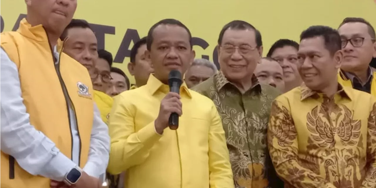 Bahlil Bantah Tuduhan Dapat Kursi Ketum Golkar Cuma-cuma