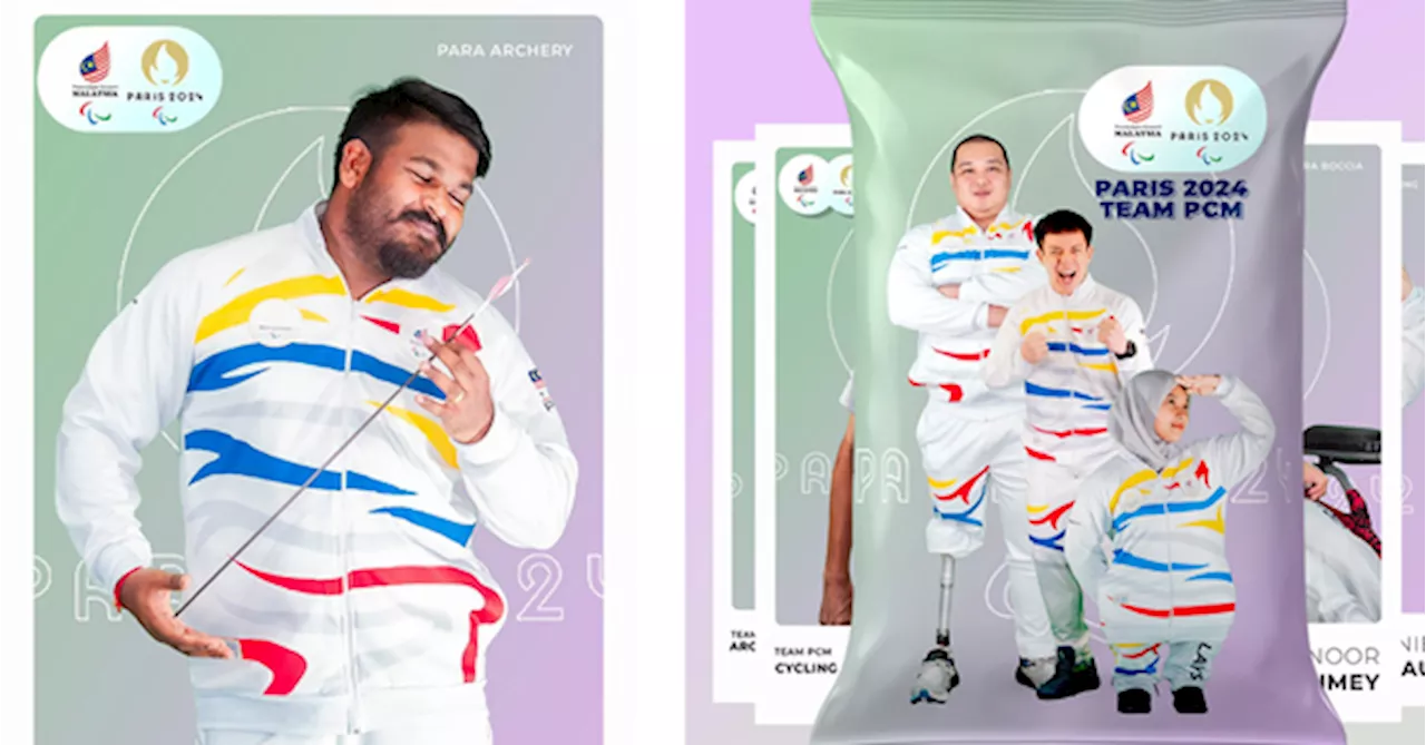 Check Out These Cute 'Trading Cards' Created For Malaysia's Paralympic Team