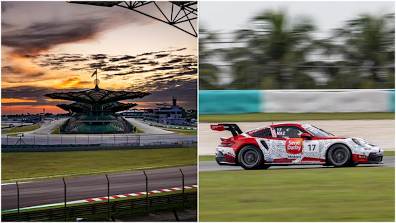 Sepang International Circuit Lights Up With Porsche Cars Both In Real Life And Virtually