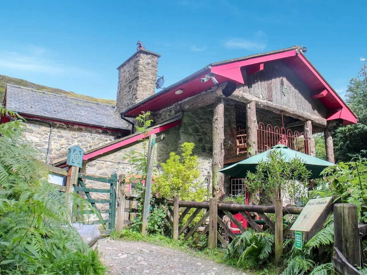 Picturesque tearoom with campsite and wedding venue by popular waterfall up for sale