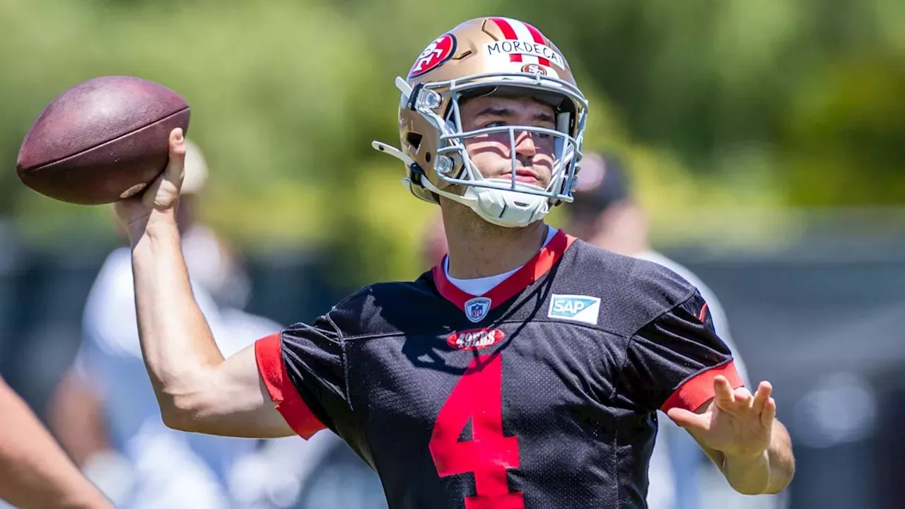 49ers QB Tanner Mordecai Impresses Kyle Shanahan in Preseason Debut