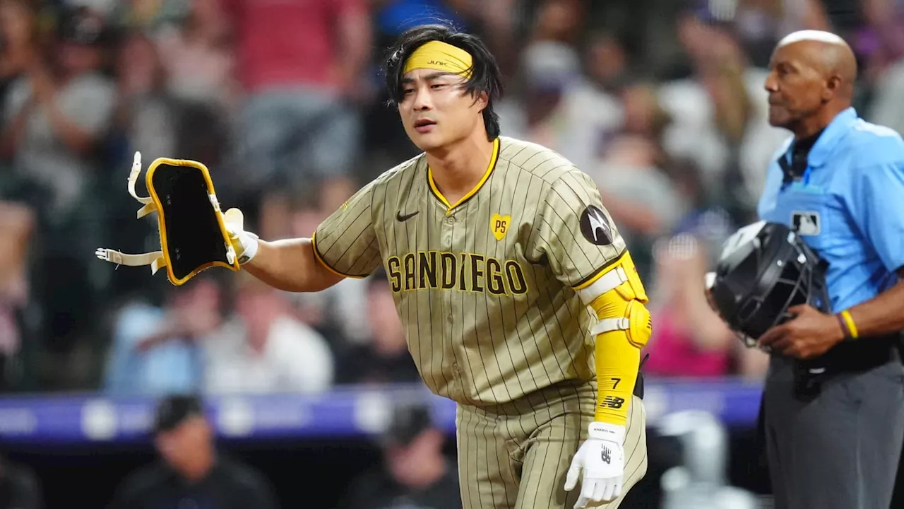 Ha-Seong Kim Absent From San Diego Padres' Lineup Due to Shoulder Injury