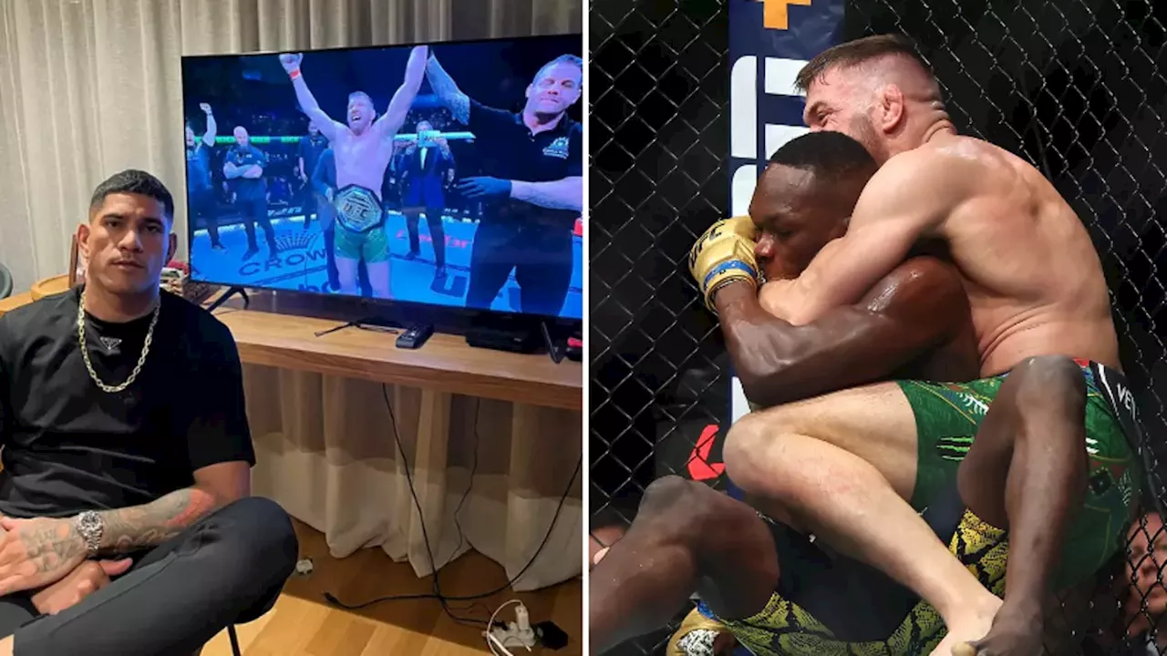 Alex Pereira drops his coldest line yet after watching Israel Adesanya lose to Dricus du Plessis at UFC 305