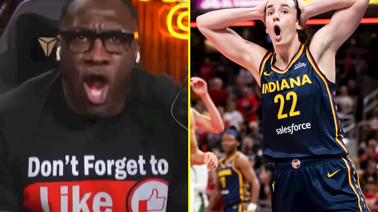 ‘They said the same about Larry Bird!’ – Shannon Sharpe explodes on WNBA players’ hate towards Caitlin Clar...