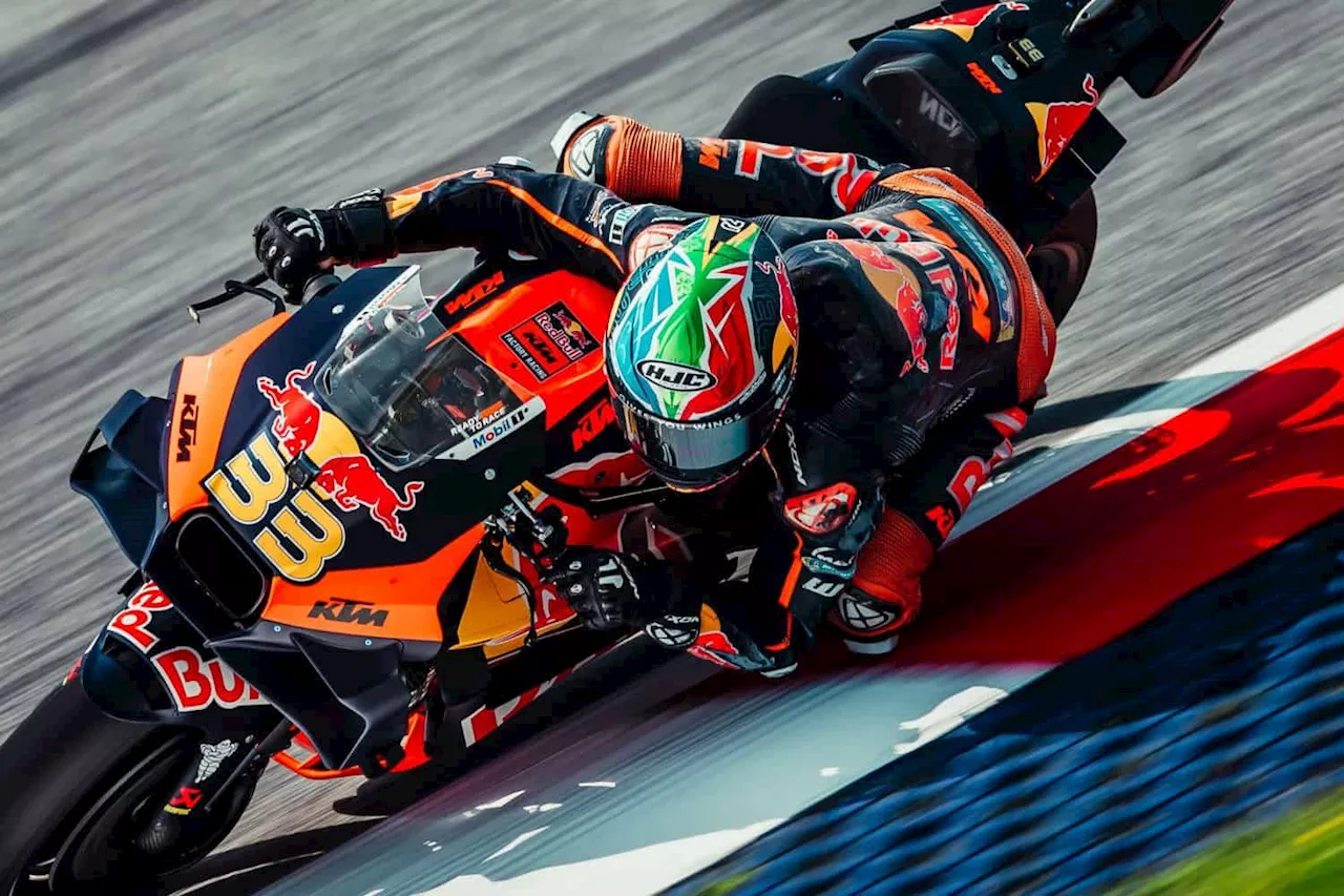 KTM lauds ‘simply great’ Binder for his brave ride in Austria