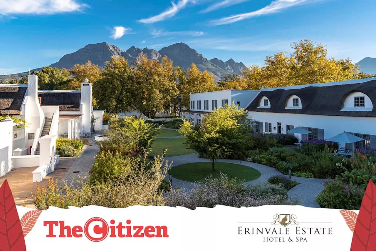 WIN: 2-nights at Erinvale Estate Hotel & Spa, value R16 000