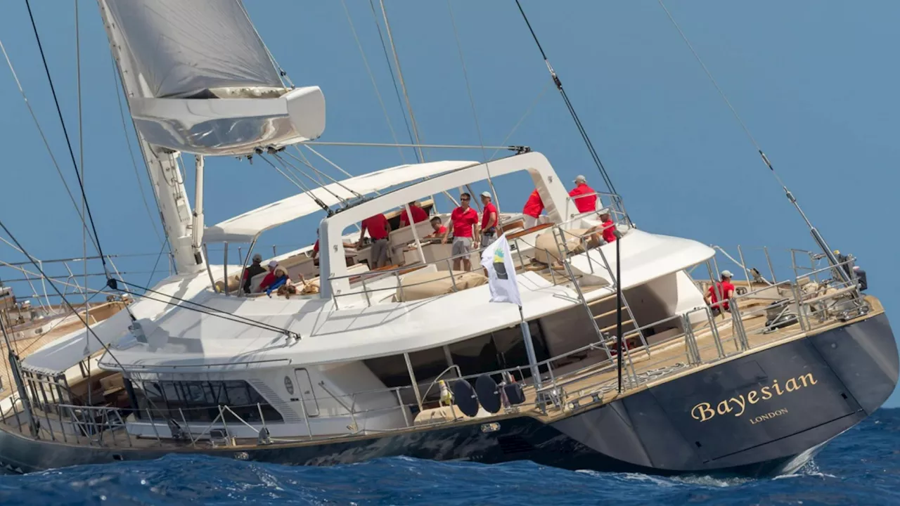 How £14m yacht Bayesian sank as screaming Brit passengers crammed into lifeboat after mast collapsed &...