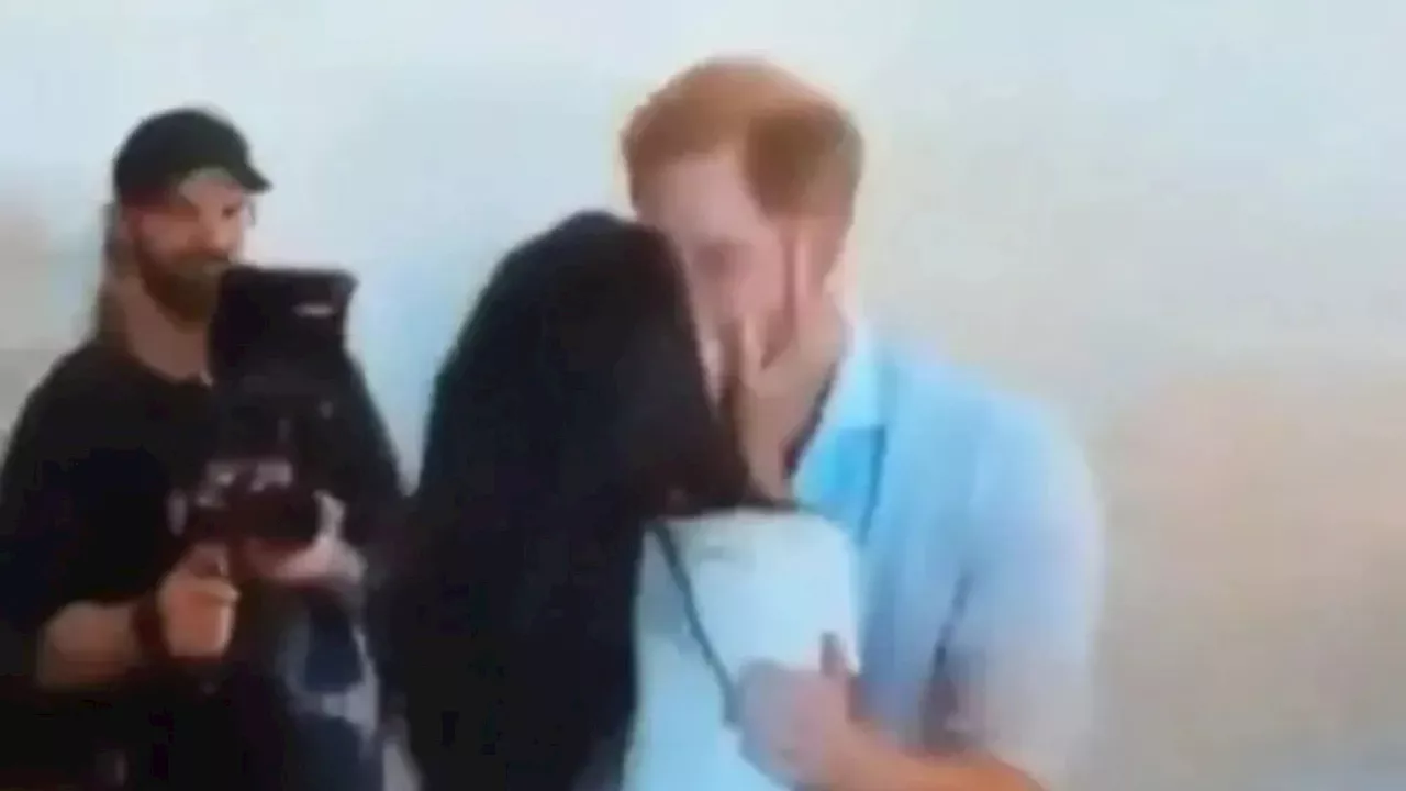 Meghan Markle & Prince Harry share passionate kiss as they enjoy intimate salsa session on Colombia trip...