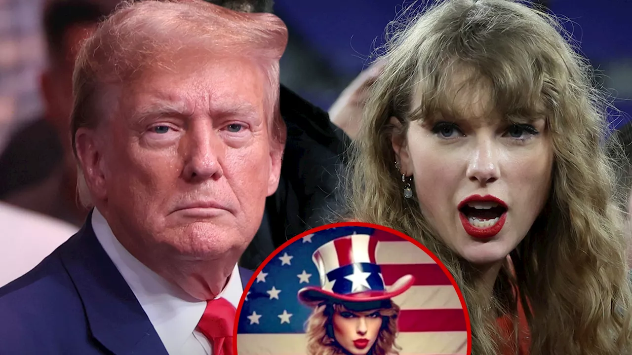 Donald Trump Posts Fake AI Photos of Taylor Swift Endorsing Him for President