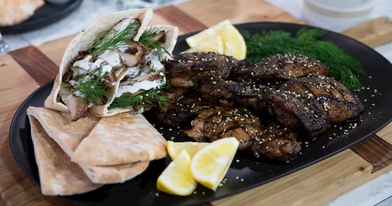 Grilled Za'atar Chicken Thighs Recipe