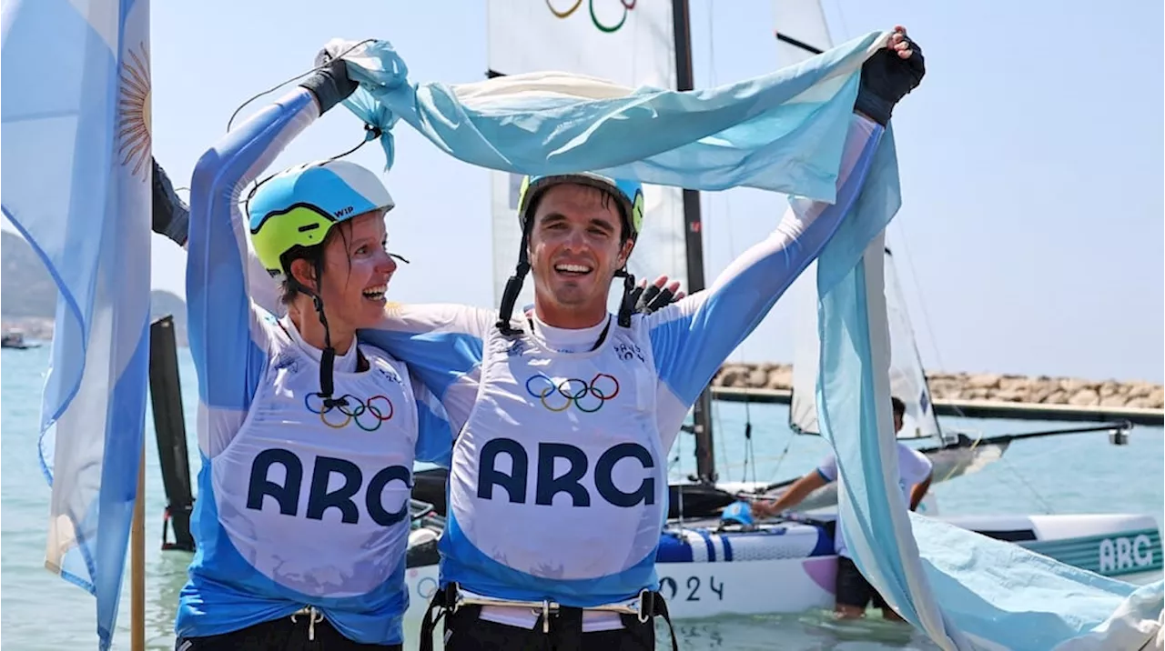 Sorpresa: los medallistas argentinos de vela revelaron una insólita ayuda para triunfar en París 2024