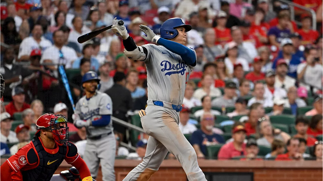 Ohtani hits 39th homer, Kershaw pitches Dodgers to win over slumping Cardinals