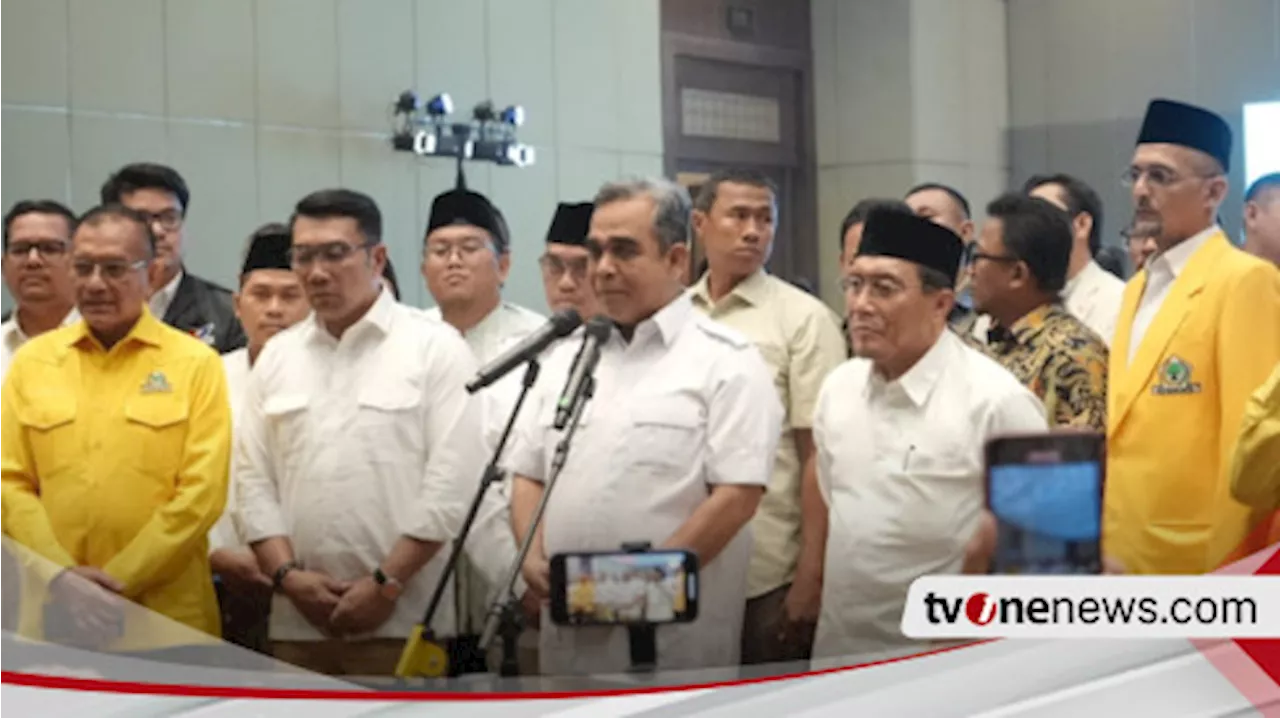 Ridwan Kamil dan Suswono, Sekjen Gerindra: Solusi Terbaik untuk Jakarta dari Prabowo