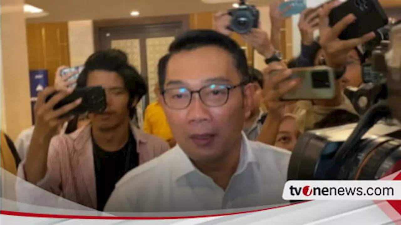 Usai Resmi Diusung Jadi Cagub Jakarta, Ridwan Kamil Singgung Anies hingga Ahok: Kami Sempurnakan