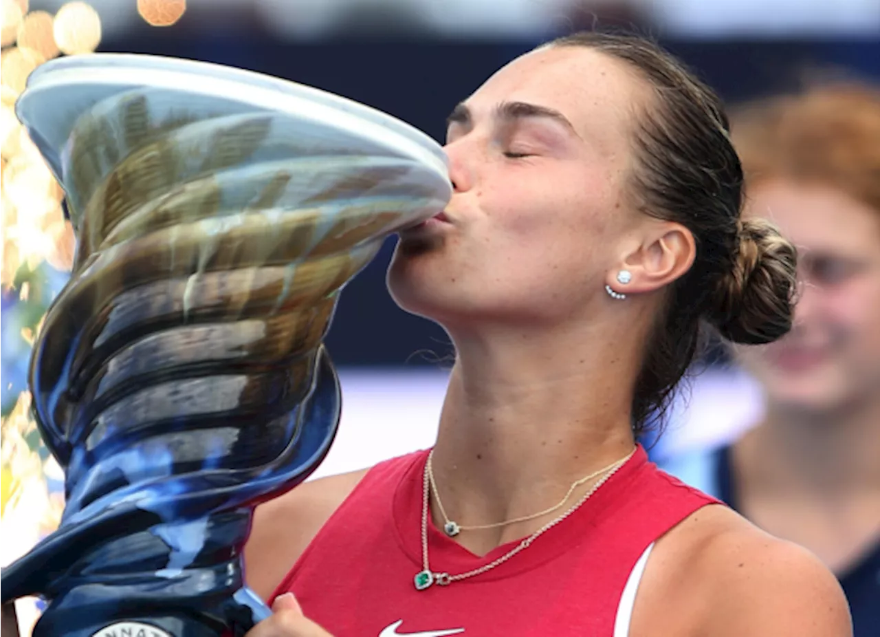 Aryna Sabalenka conquista el WTA 1000 de Cincinnati tras vencer a Jessica Pegula