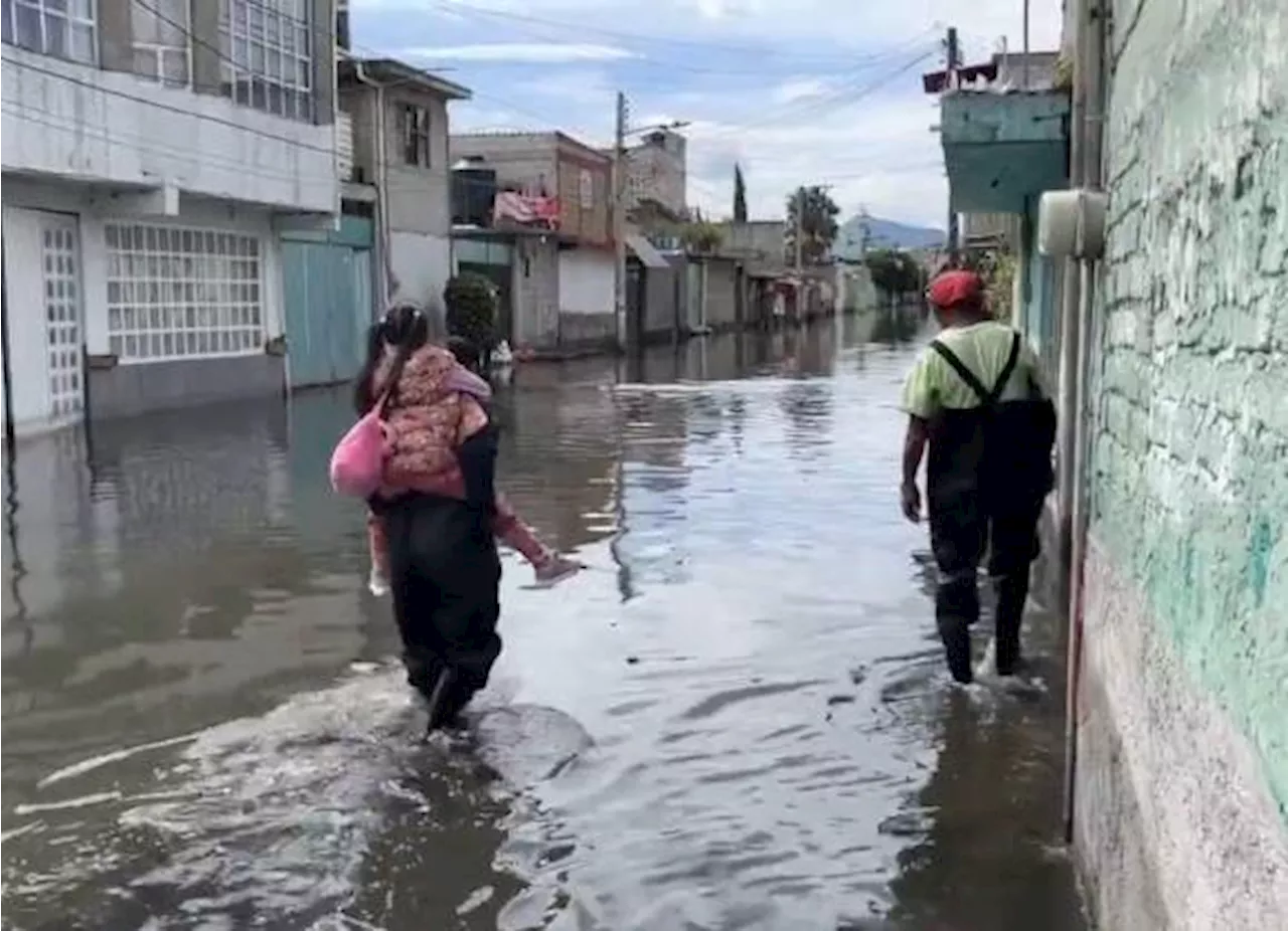 Chalco suma más de dos semanas inundado con aguas negras; pobladores están desesperados