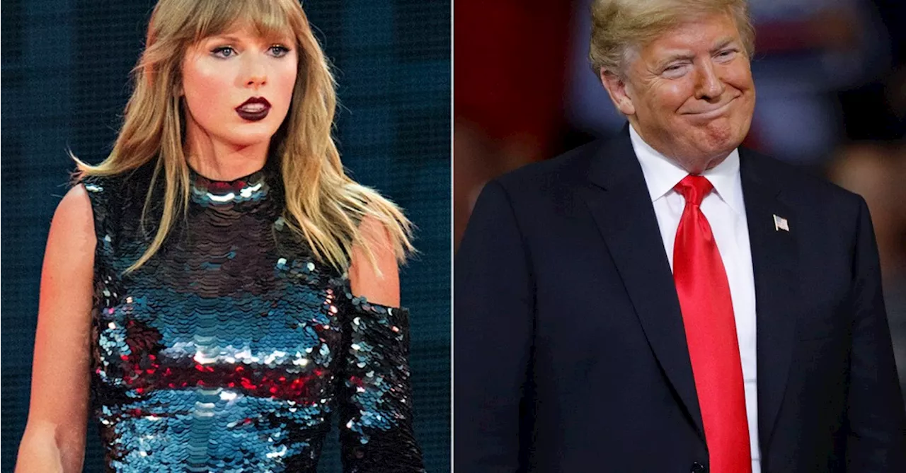 Trump apela para inteligência artificial em busca do apoio de Taylor Swift