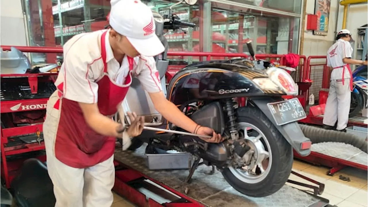 Servis Motor Matic Honda Lagi Ada Promo Spesial