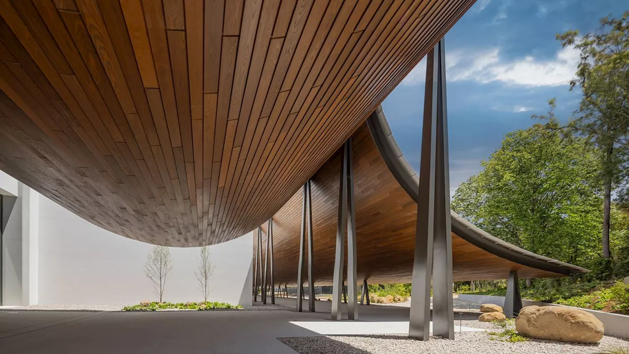 Gulbenkian Foundation's new art museum by Kengo Kuma is light and inviting