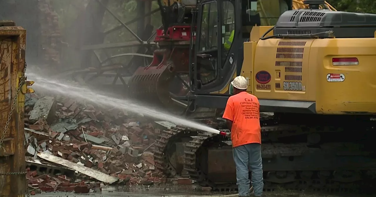 'Everything after this will be progress.' Neighbors celebrate factory demolition on Cleveland's West Side.