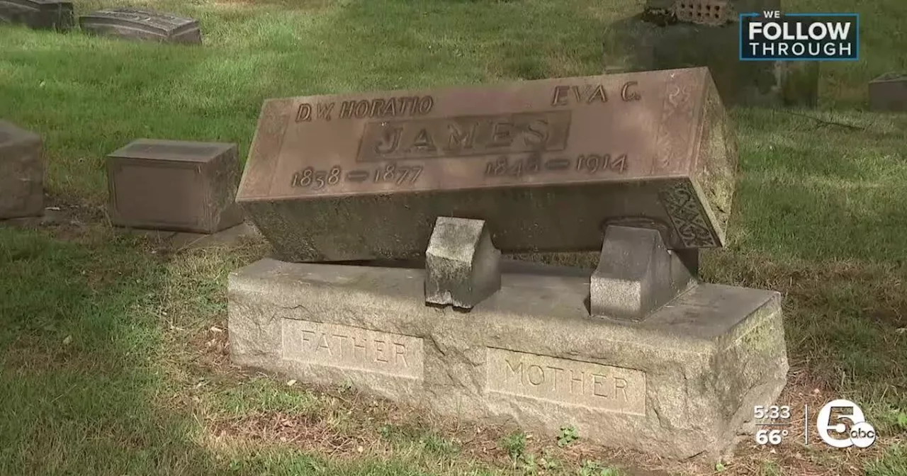 'We saved this cemetery,' National Preservation Group helps restore aging cemeteries