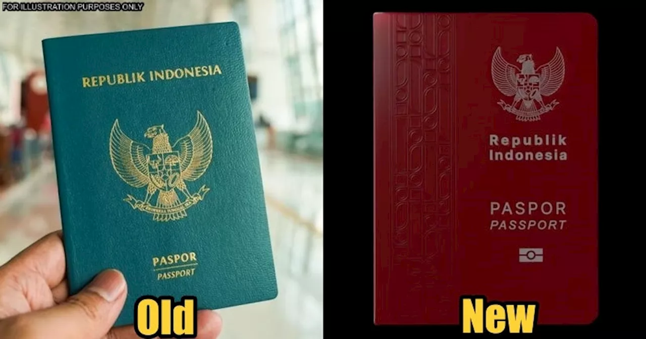 Here's Why Indonesia Changed its Passport Design from Green to a Red Colour, Similar to Malaysia's