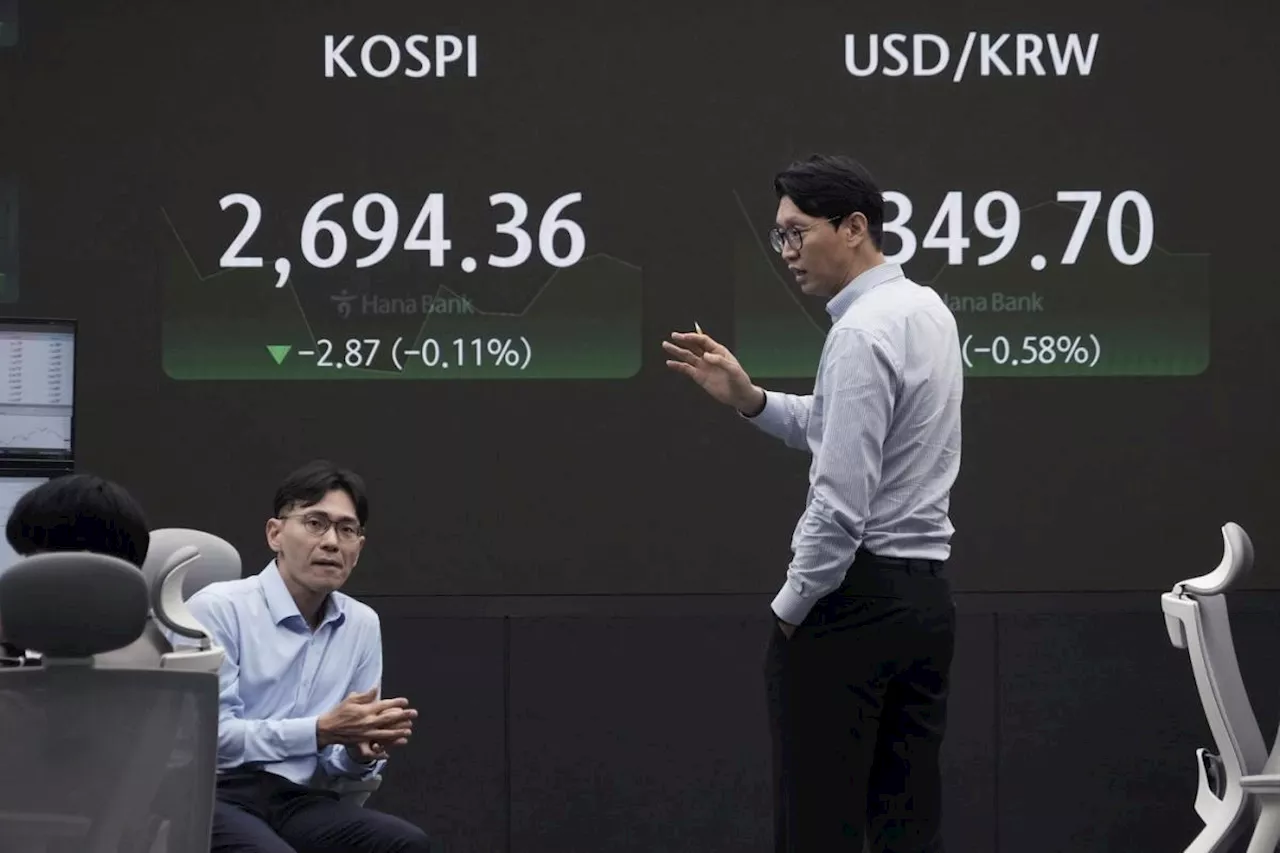 Asian stocks are mixed after Wall Street's best week of the year